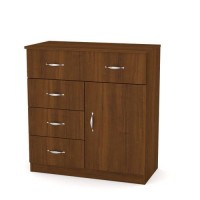 Комод для речей Компанит Горіх екко 1 3 1 Комод для речей Компанит Горіх екко 1 3 1