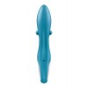 Вібратор-кролик із потрійним відростком Satisfyer Embrace me Turquoise, 2 мотори, діаметр 3,6 см в інтернет супермаркеті PbayMarket!