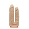 Подвійний фалоімітатор з вібрацією SilexD Double Gusto Vibro Flesh (Model 1 size 8