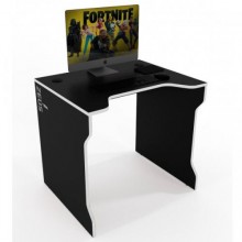 Геймерський стіл ZEUS TRON-3 чорний-білий