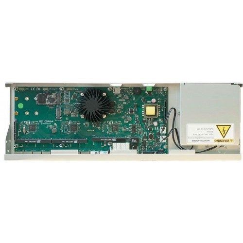 Маршрутизатор MikroTik RB1100AHx4 Dude Edition (4x1,4GHz/1Gb, ARM 32Bit, 13xGE, PoE In, 60Gb SSD) в інтернет супермаркеті PbayMarket!