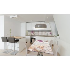 Наклейка вінілова на стіл Zatarga «Бузок та Вино» 600х1200 мм Z180665st