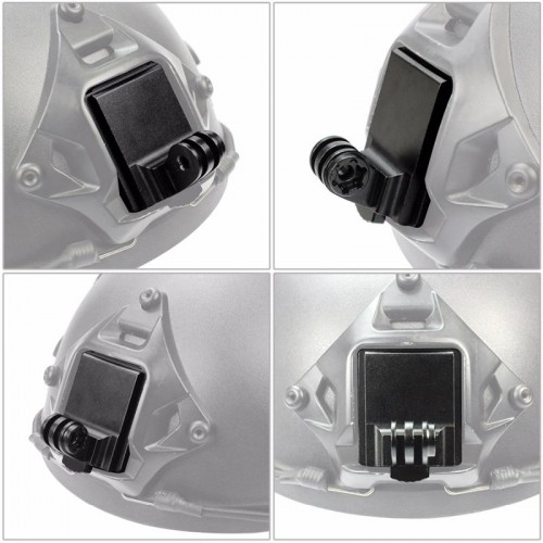 NVG адаптер на шолом для кріплення екшн камер або приладів нічного бачення Nectronix M-415 Чорний (100974) в інтернет супермаркеті PbayMarket!