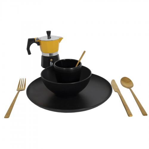 Кавоварка Bo-Camp Hudson 3-cups Yellow/Black (2200518) в інтернет супермаркеті PbayMarket!