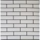 Самоклеюча декоративна 3D панель цегла контраст біло-чорна Loft Expert 680x680x4 мм