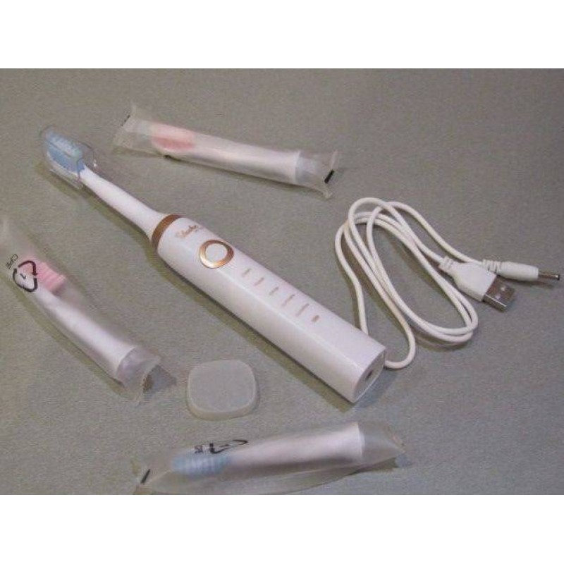 Електрична зубна щітка Shuke SK601-S 3 насадки Білий AN 11036