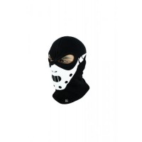 Балаклава Radical Skull s8 XL/XXL Чорно-білий (r0949)
