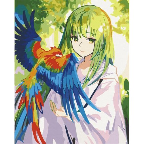 Картина за номерами Art Craft Та що розмовляє з птахами 40х50 см 10264-AC Картина за номерами Art Craft Та що розмовляє з птахами 40х50 см 10264-AC