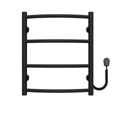 Рушникосушарка електрична Класік П4 400х500 Deffi Чорний EF16 (C.DK.50.40.4.E.B.R.5)