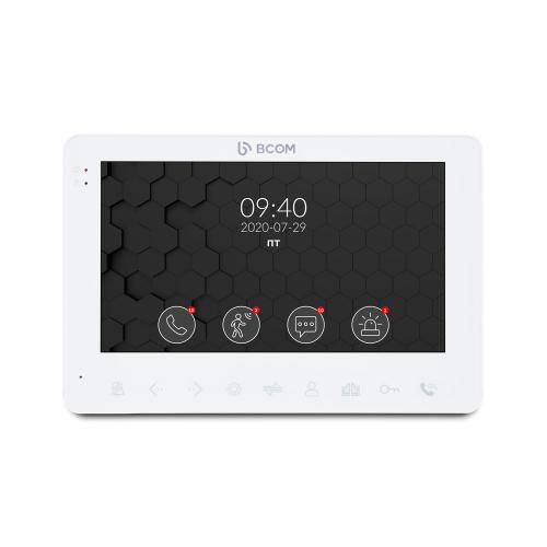 Комплект відеодомофону і відеопанель BCOM BD-780FHD White Kit Комплект відеодомофону і відеопанель BCOM BD-780FHD White Kit