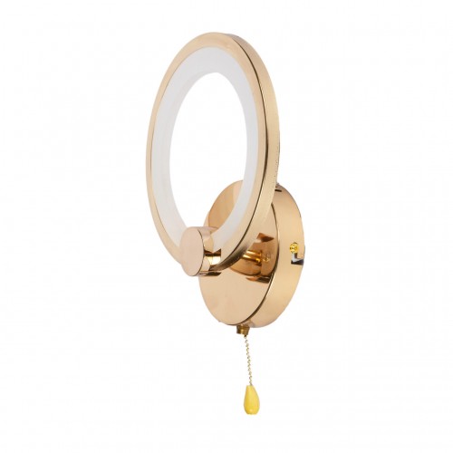 Світильник світлодіодний настінний LED бра Sunlight 5332/1W Gold Світильник світлодіодний настінний LED бра Sunlight 5332/1W Gold