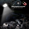 Ліхтар X-BALOG LED COB 500lm 6W 500 mAh кемпінговий на карабіні з магнітом та відкривачем Type-C (COB-500)