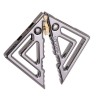 Затискачі для сосків з важкою підвіскою LOCKINK Adjustable Nipple Clamps with Heavy Pendant - Grey