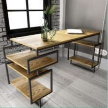 Стіл письмовий GoodsMetall із металу в стилі Лофт 1350х650х750 СТП155