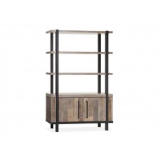 Шафа для зберігання в стилі Loft NS-2250 2030x1300x400 мм Черный