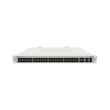 Комутатор MikroTik CRS354-48P-4S+2Q+RM (48xGE PoE+, 4xSFP+, 2xQSFP+, 750W max, L3)
