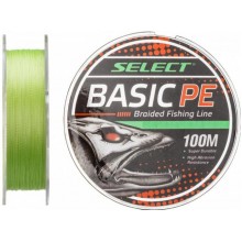 Шнур Select Basic PE Салатовий 100 м 0.16мм 8.3кг/18lb (1870-27-50)