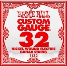 Струна Ernie Ball 1132 Nickel Wound Electric Guitar String .032