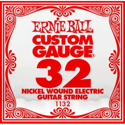 Струна Ernie Ball 1132 Nickel Wound Electric Guitar String .032 Струна Ernie Ball 1132 Nickel Wound Electric Guitar String .032