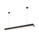 Світильник лінійний Lightwell LW-LINE-SQ-36W-B 3000K 120x13x4 см Чорний (303165)