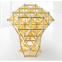 Магнітний конструктор Neocube Buckyballs Buckybars 63 деталі Golden Магнітний конструктор Neocube Buckyballs Buckybars 63 деталі Golden