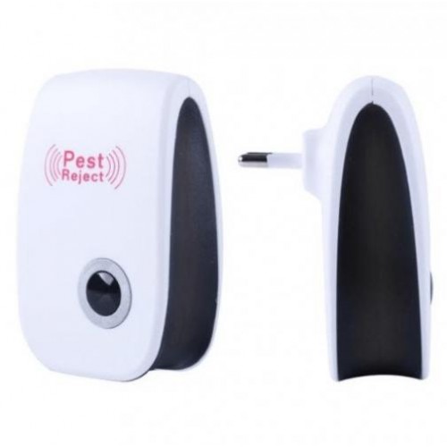 Електронний відлякувач для комах No Brand Pest Repeller 9x3x6 см Біло-чорний (2104618538) Електронний відлякувач для комах No Brand Pest Repeller 9x3x6 см Біло-чорний (2104618538)