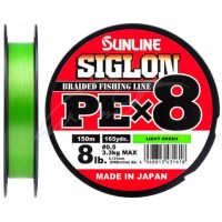 Шнур Sunline Siglon PE х8 150 м 0.153 мм 6 кг / 12lb (1658-09-64) Шнур Sunline Siglon PE х8 150 м 0.153 мм 6 кг / 12lb (1658-09-64)