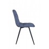 Стілець Max's furniture Бруклін 02 Чорний/Сірий