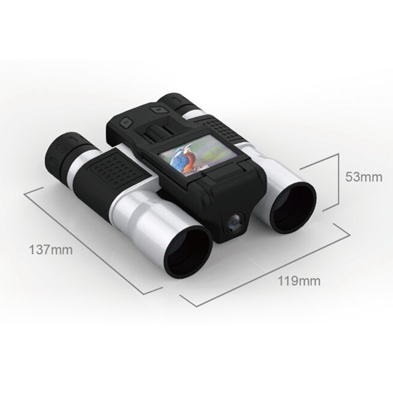 Електронний бінокль з камерою і фотоапаратом Nectronix W32, 12Х зум, Full HD1080P