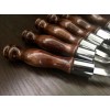 Шампура з дерев'яною ручкою Gorillas BBQ Кільце SKK82 40 см 6 шт (5465)