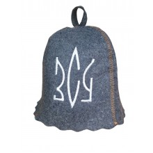 Банна шапка Luxyart ЗСУ One Size сірий LС-68