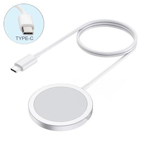 Бездротовий зарядний пристрій MagSafe Charger ST-15 White 470700-1365113166 Бездротовий зарядний пристрій MagSafe Charger ST-15 White 470700-1365113166