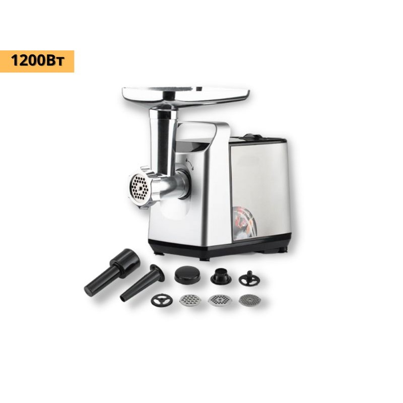 М'ясорубка побутова електрична XPro R 3396 1200 Вт сіра (41042-R 3396)