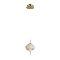 Люстра Italux Lzie Золотий (PND-29038-1-GD)