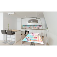 Наклейка вінілова на стіл Zatarga «Рожевий настрій» 650х1200 мм Z180497/1st