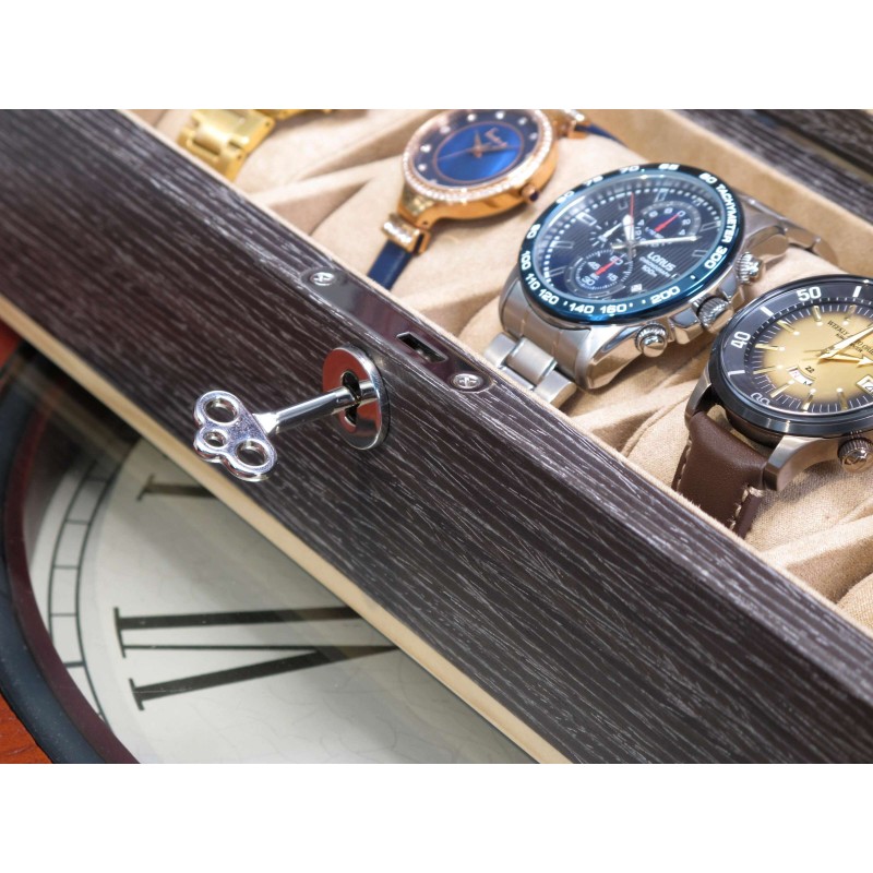 Шкатулка для зберігання годинників Salvadore WB/2320/5.GLX Сірий