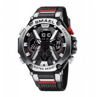 Тактичний наручний годинник Smael 8087 Black (16682-hbr)
