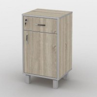 Тумба офісна Тиса Мебель ТМ-110 1 Сонома 75x35x40 см Тумба офісна Тиса Мебель ТМ-110 1 Сонома 75x35x40 см