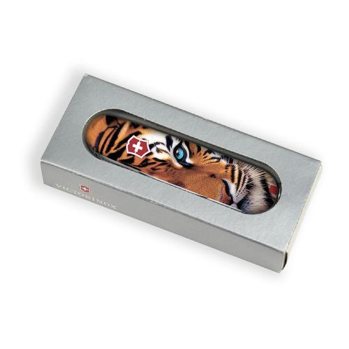 Складаний ніж Victorinox Climber Animal 91 мм 15 функцій Тигр (1.3703_F1030pw) Складаний ніж Victorinox Climber Animal 91 мм 15 функцій Тигр (1.3703_F1030pw)
