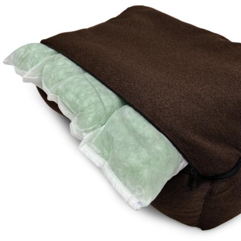 Лежак ліжко для собак та котів EGO Bosyak Waterproof S 65x55 Коричневий (спальне місце для собак та котів)