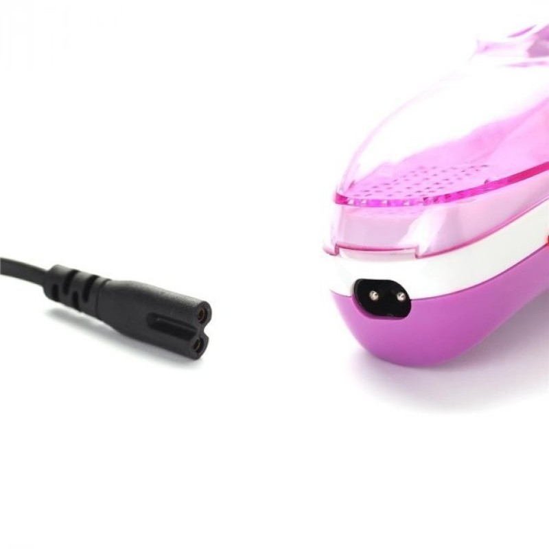 Машинка для видалення котів акумуляторна Surker SK-678 3 Вт Рожевий/Білий