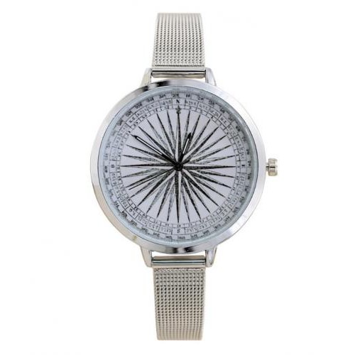 Наручний годинник жіночий Quartz Travel Compass silver (hub_jhc5q5) в інтернет супермаркеті PbayMarket!