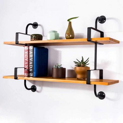 Полиці навісні з труб GoodsMetall у стилі LOFT 1200х700х200 ПТ17 Полиці навісні з труб GoodsMetall у стилі LOFT 1200х700х200 ПТ17