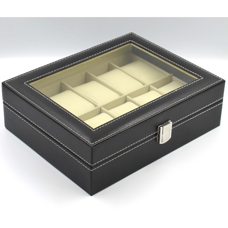 Скринька для зберігання годинників Craft 10PU Чорний