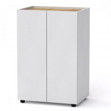 Комод МГ-6 тумба-1 Компаніт Німфея альба + дуб сонома (60х42х90 см)