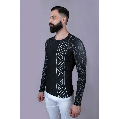 Рашгард Berserk Sport Skandi Fight Чорний XL