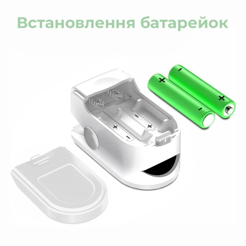 Пульсоксиметр на палець для вимірювання сатурації H8 (h8-12201)