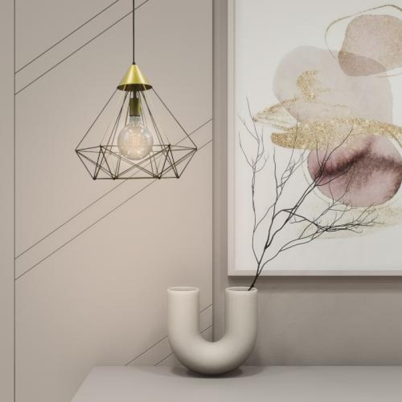 Світильник підвісний MSK Electric Crystal у стилі лофт NL 0541 G