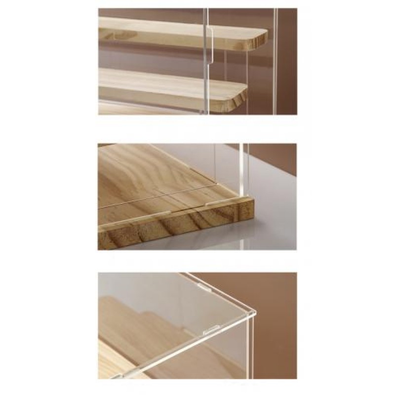 Бокс-вітрина прозора для аксесуарів з дверцятами iBag 320х320 Акрил 3 мм (B23005)