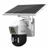 IP-камера вулична з акумулятором XON Wi-Fi/4G 10000mAh Solar 1080P SmartCam Білий (HCBSM22VW 7461)